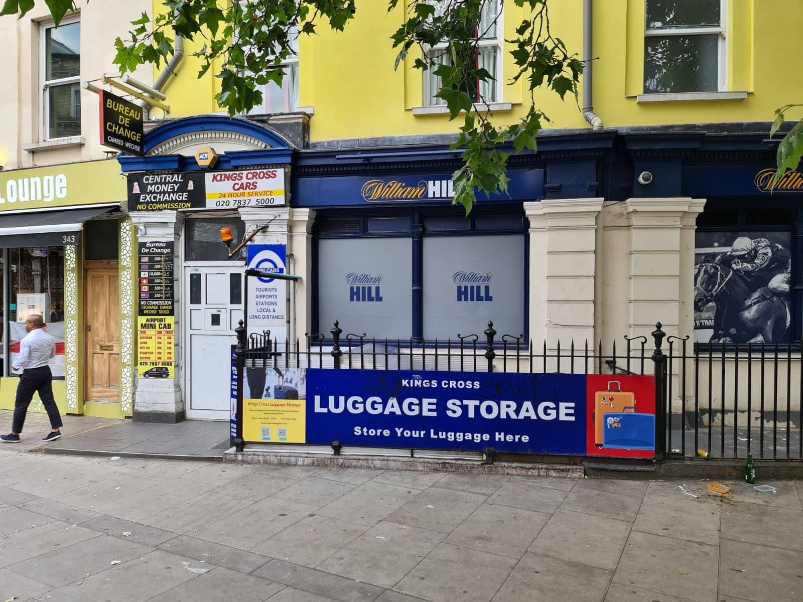 Luggage storage experience